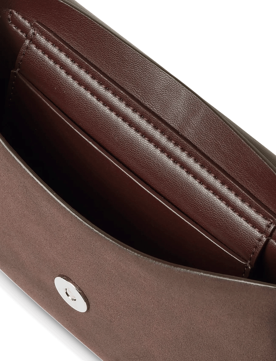 DAY ET - Day Imitation Suede CB Bag - umhängetaschen - coffee bean - 3