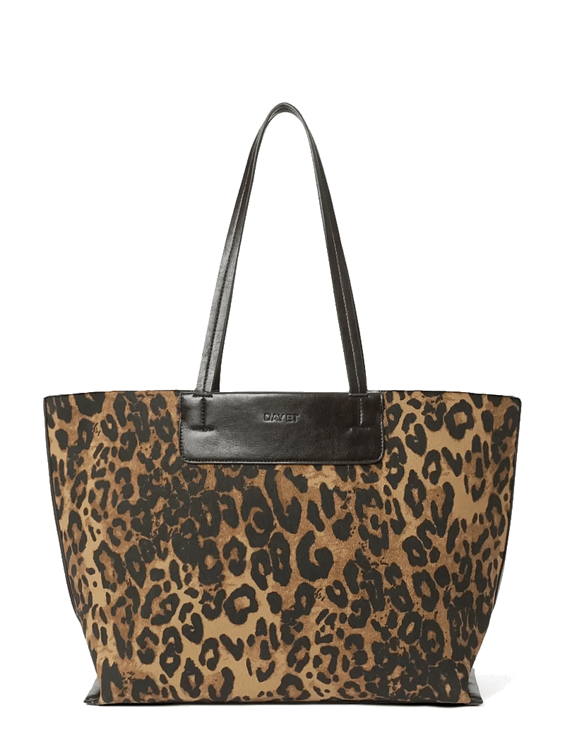 DAY ET - Day Wild Leo Bag - tote-stiilis kotid - coffee bean - 0