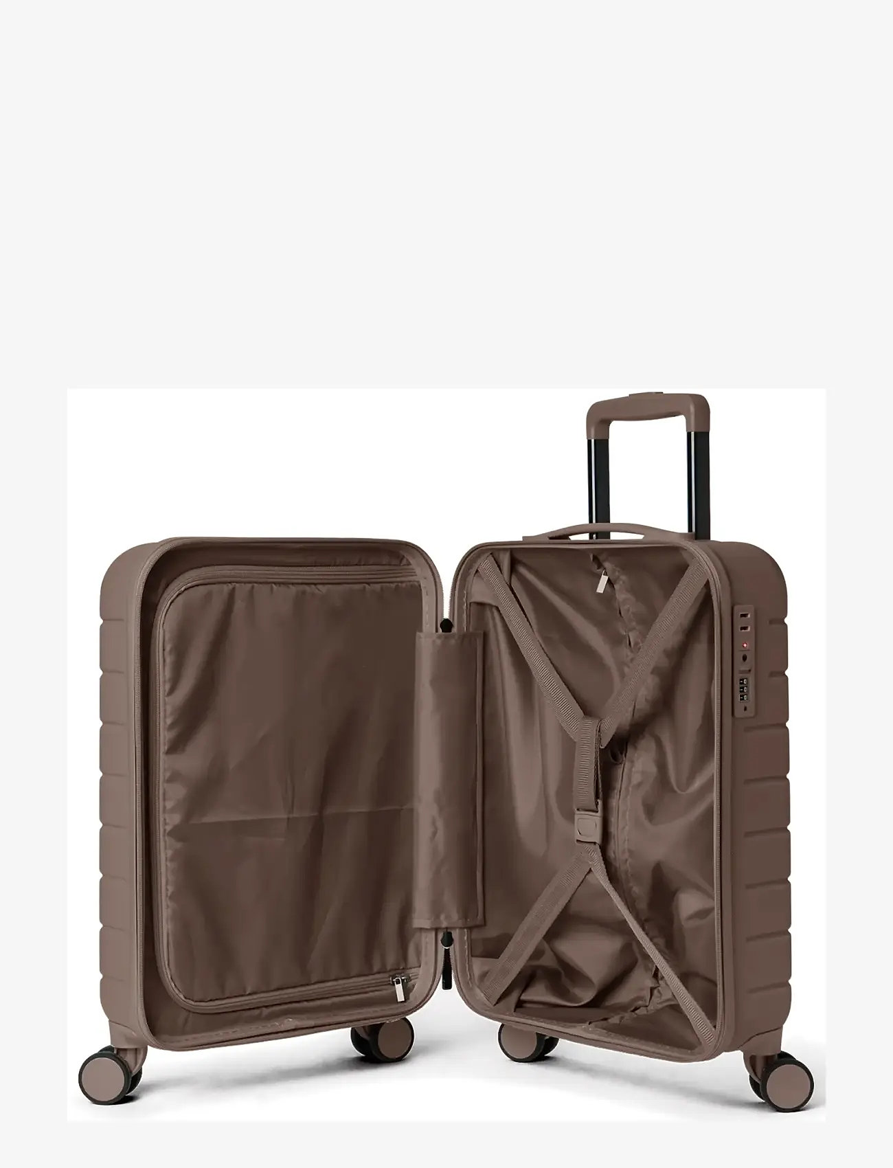 DAY ET - Day Tonal 20" Suitcase - handfarangurstöskur - major brown - 2