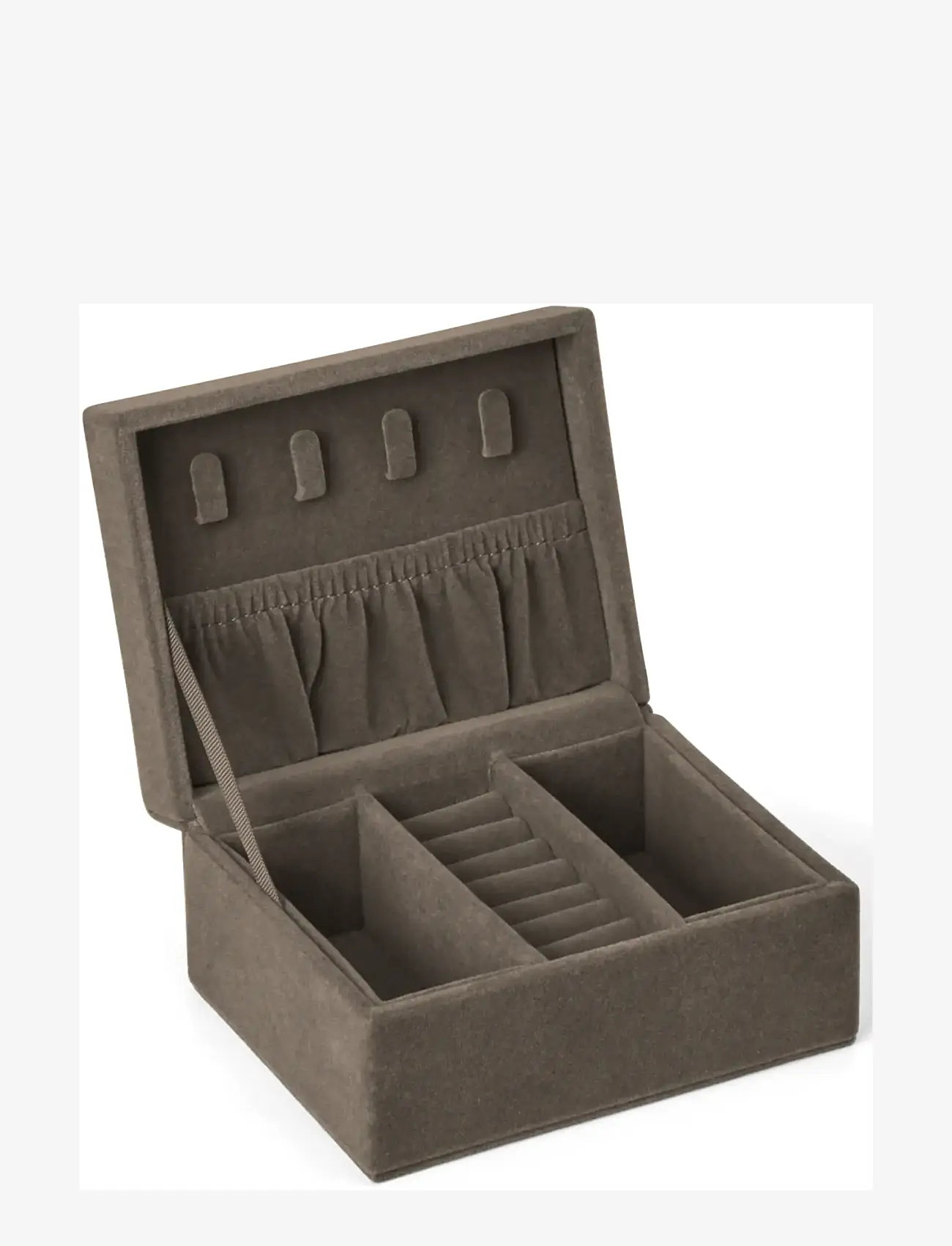 DAY ET - Day Velvet Jewelry Case Small - schmuckschatullen - major brown - 1