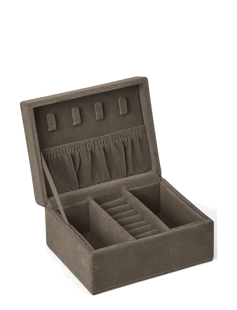 DAY ET - Day Velvet Jewelry Case Small - schmuckschatullen - major brown - 1