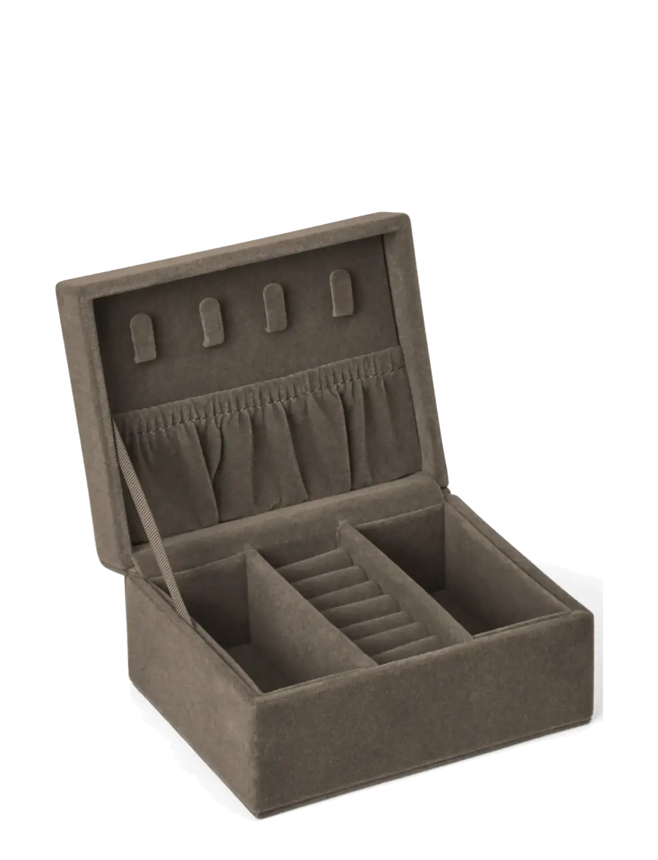 DAY ET - Day Velvet Jewelry Case Small - smykkeskrin - major brown - 1