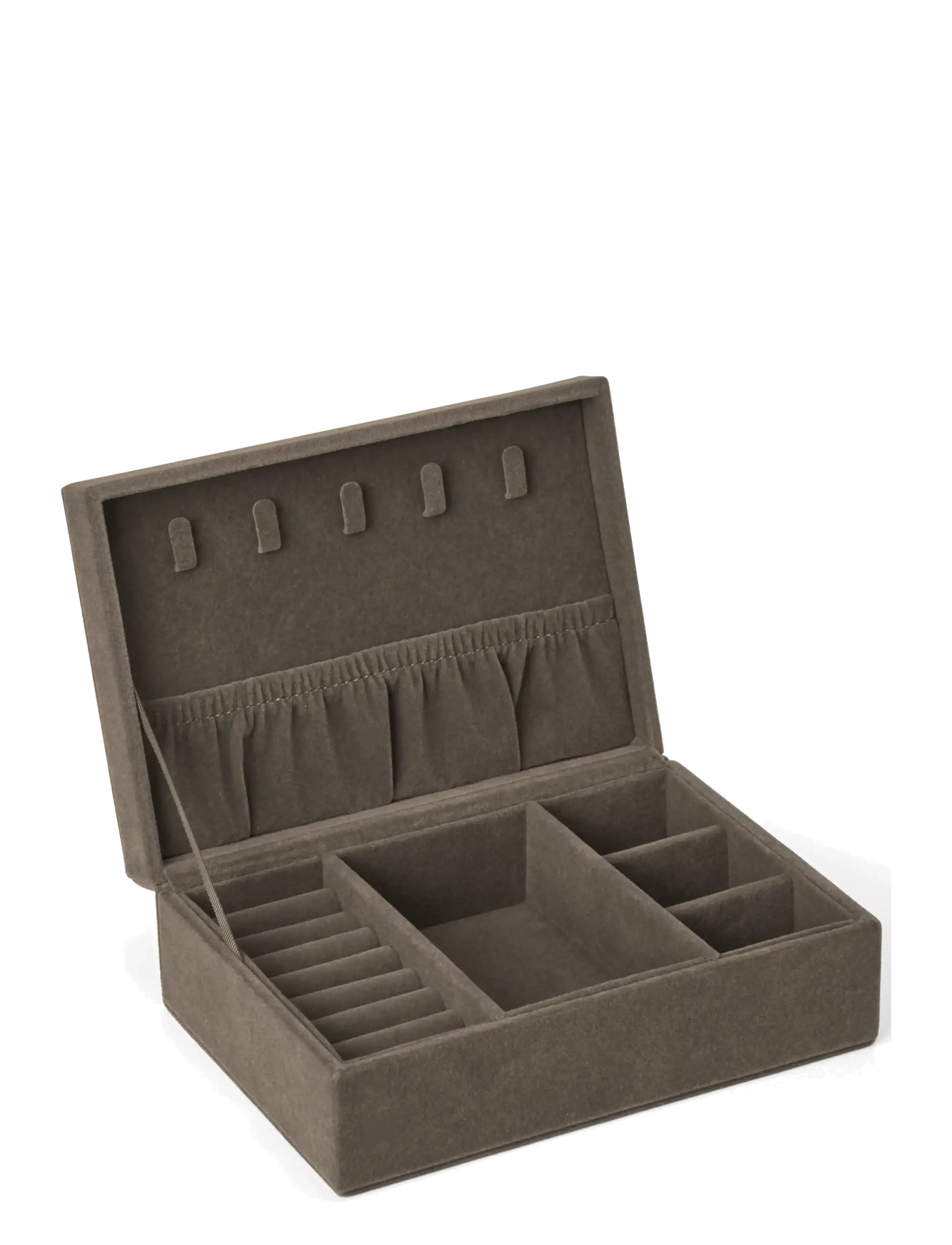DAY ET - Day Velvet Jewelry Case Medium - schmuckschatullen - major brown - 1