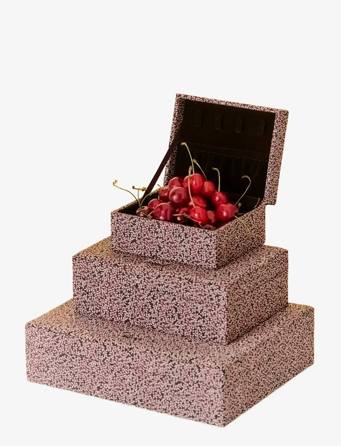 DAY ET - Day Print Jewelry Case Small - schmuckschatullen - coffee bean - 1