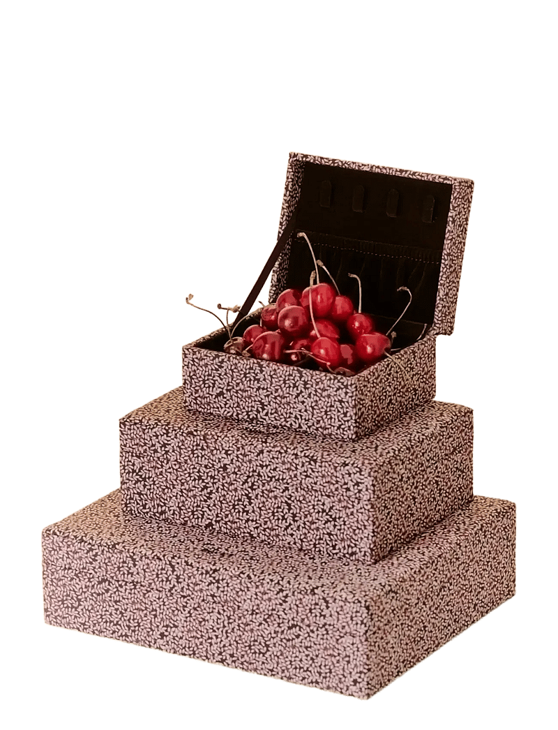 DAY ET - Day Print Jewelry Case Small - schmuckschatullen - coffee bean - 1