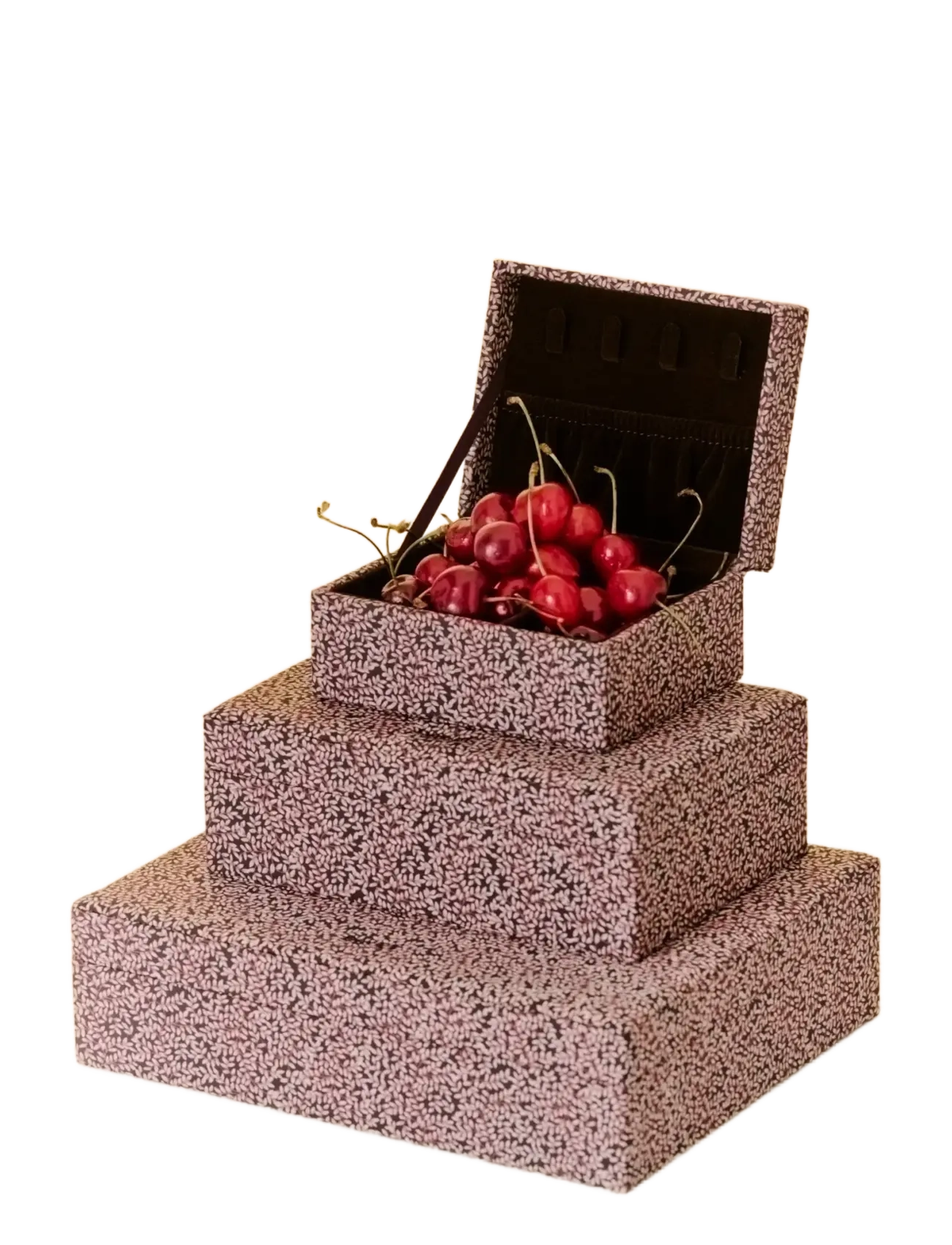 DAY ET - Day Print Jewelry Case Small - smyckeskrin - coffee bean - 1