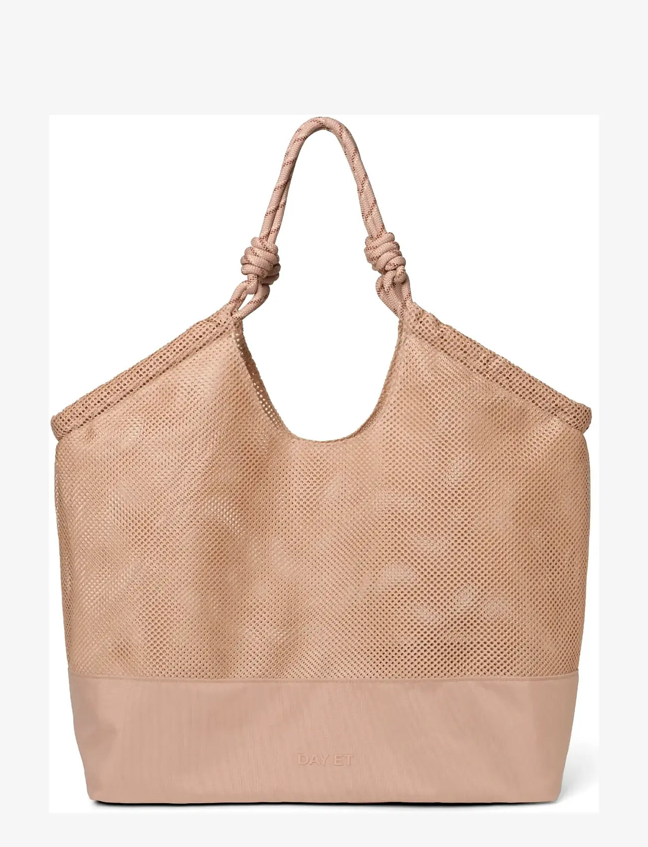 DAY ET - Day Cord & Mesh Tote - shoppers - brush beige - 0