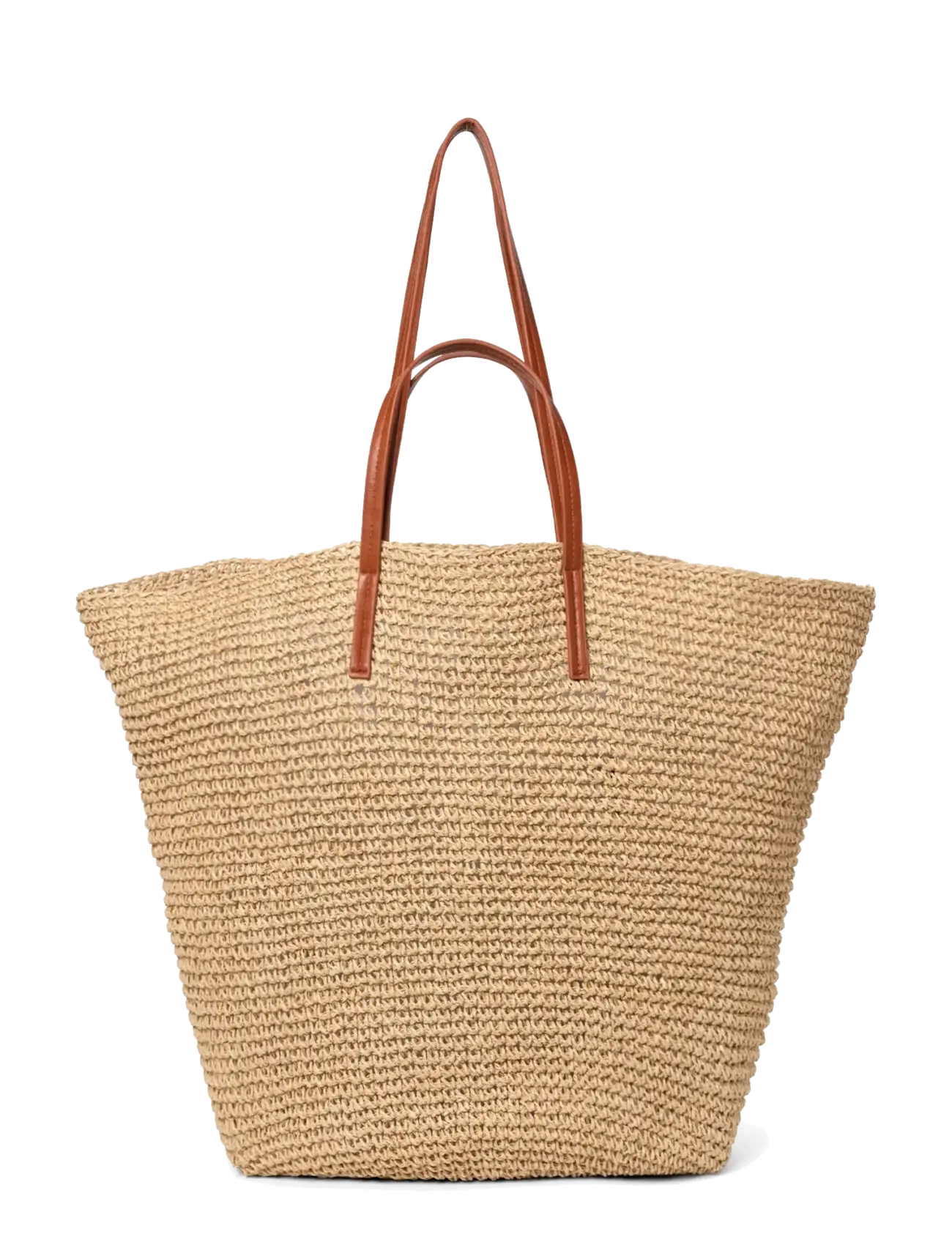 DAY ET Day Natural Straw Bag - Laukut - STARFISH BEIGE / brown