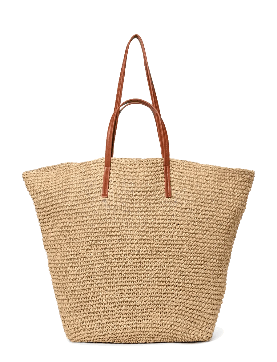DAY ET - Day Natural Straw Bag - rannakotid - starfish beige - 1