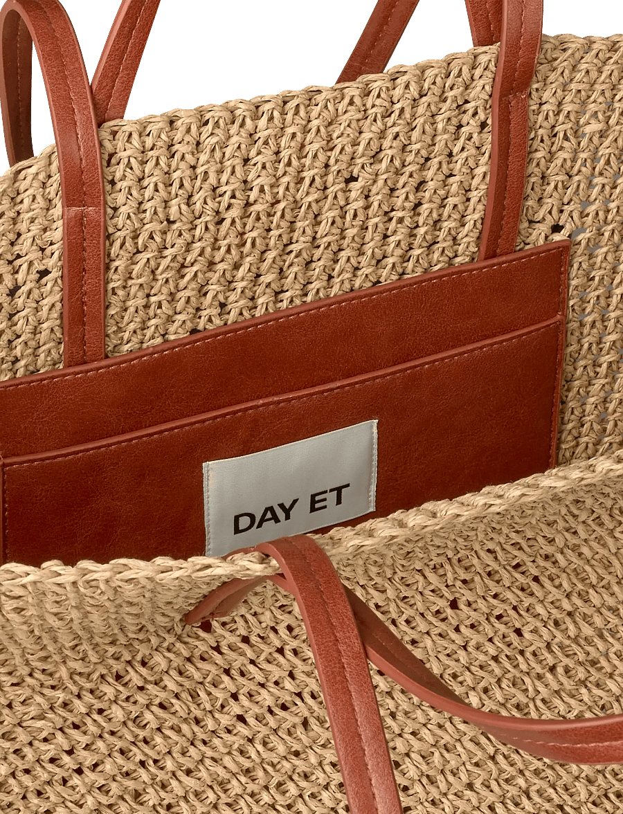 DAY ET - Day Natural Straw Bag - rannakotid - starfish beige - 3