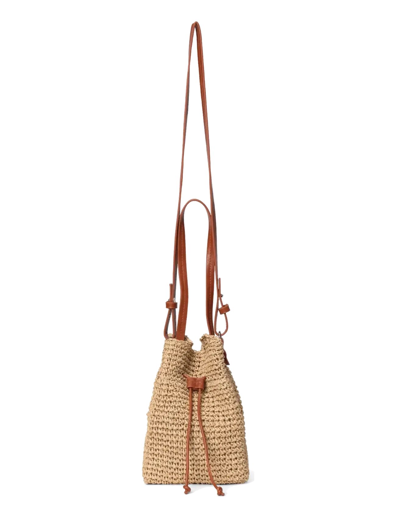 DAY ET Day Natural Straw Bucket - Bucket Bags - STARFISH BEIGE / brown