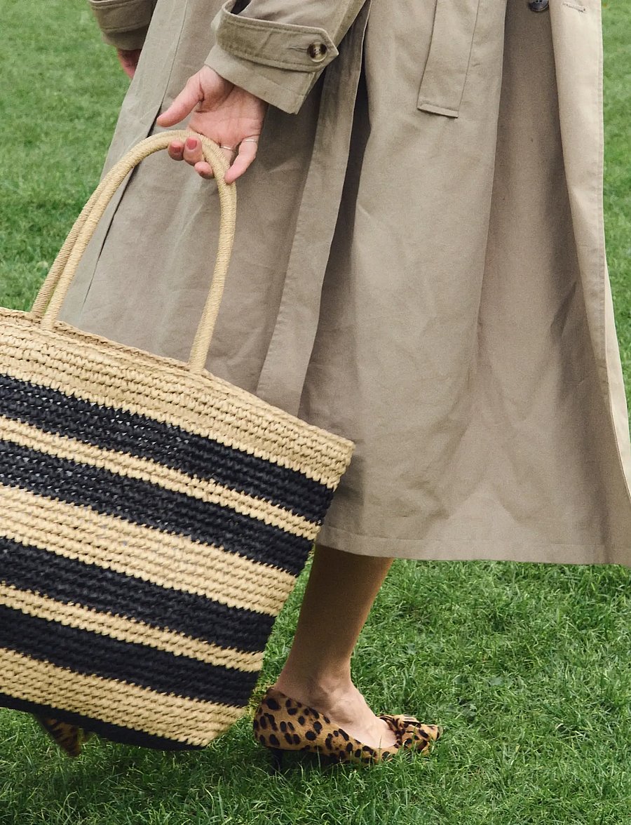 DAY ET - Day Summer Crochet Bag - shopper - nature/black - 0