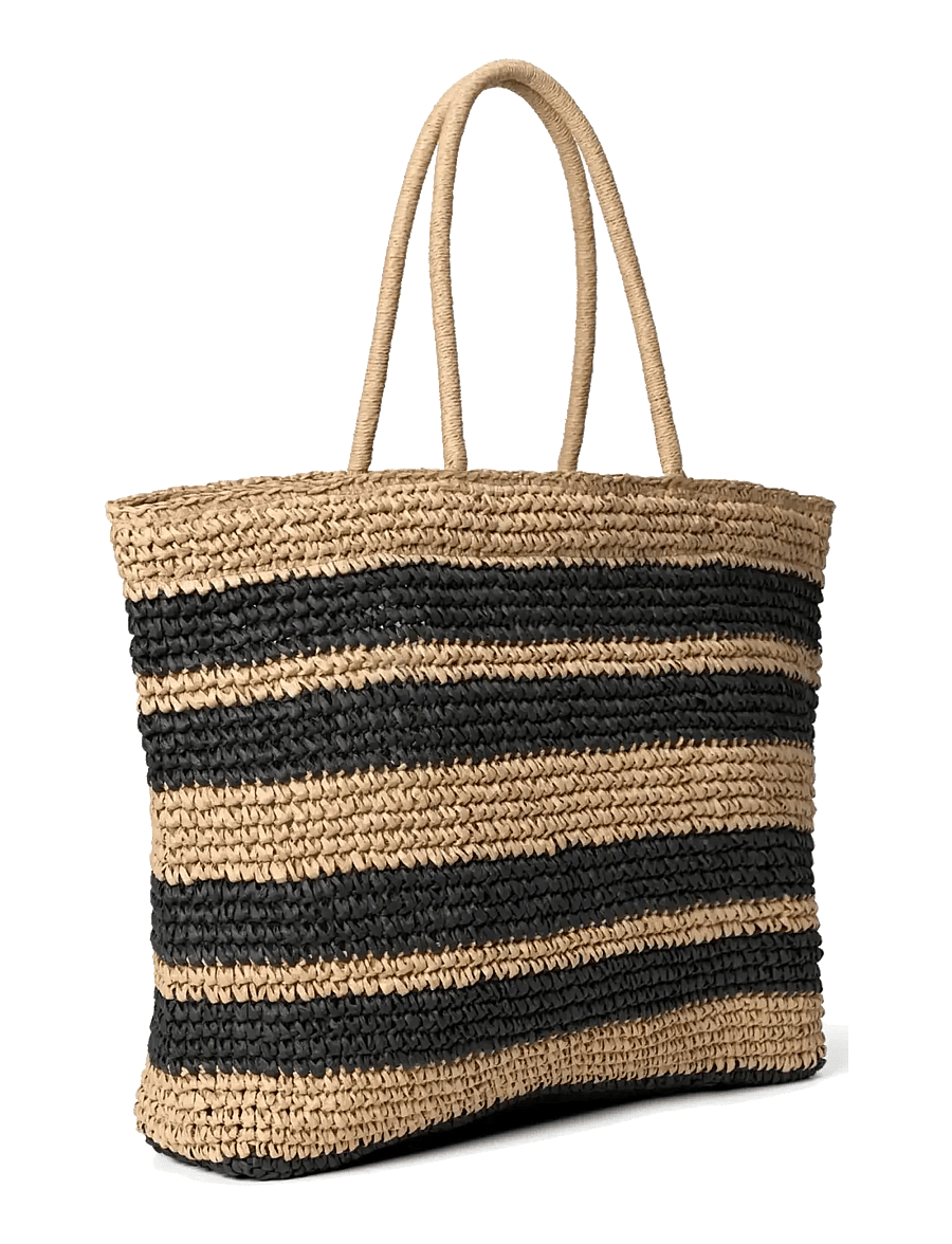 DAY ET - Day Summer Crochet Bag - shopper - nature/black - 2