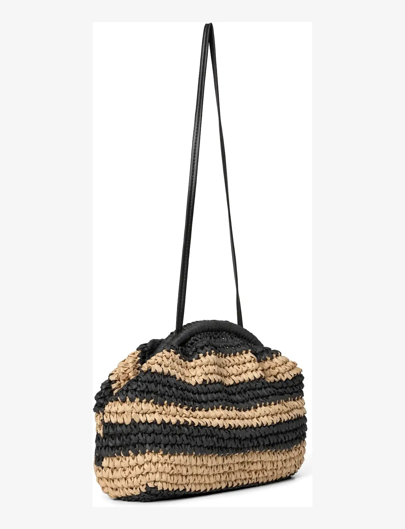 DAY ET - Day Summer Crochet Clutch - umhängetaschen - nature/black - 2