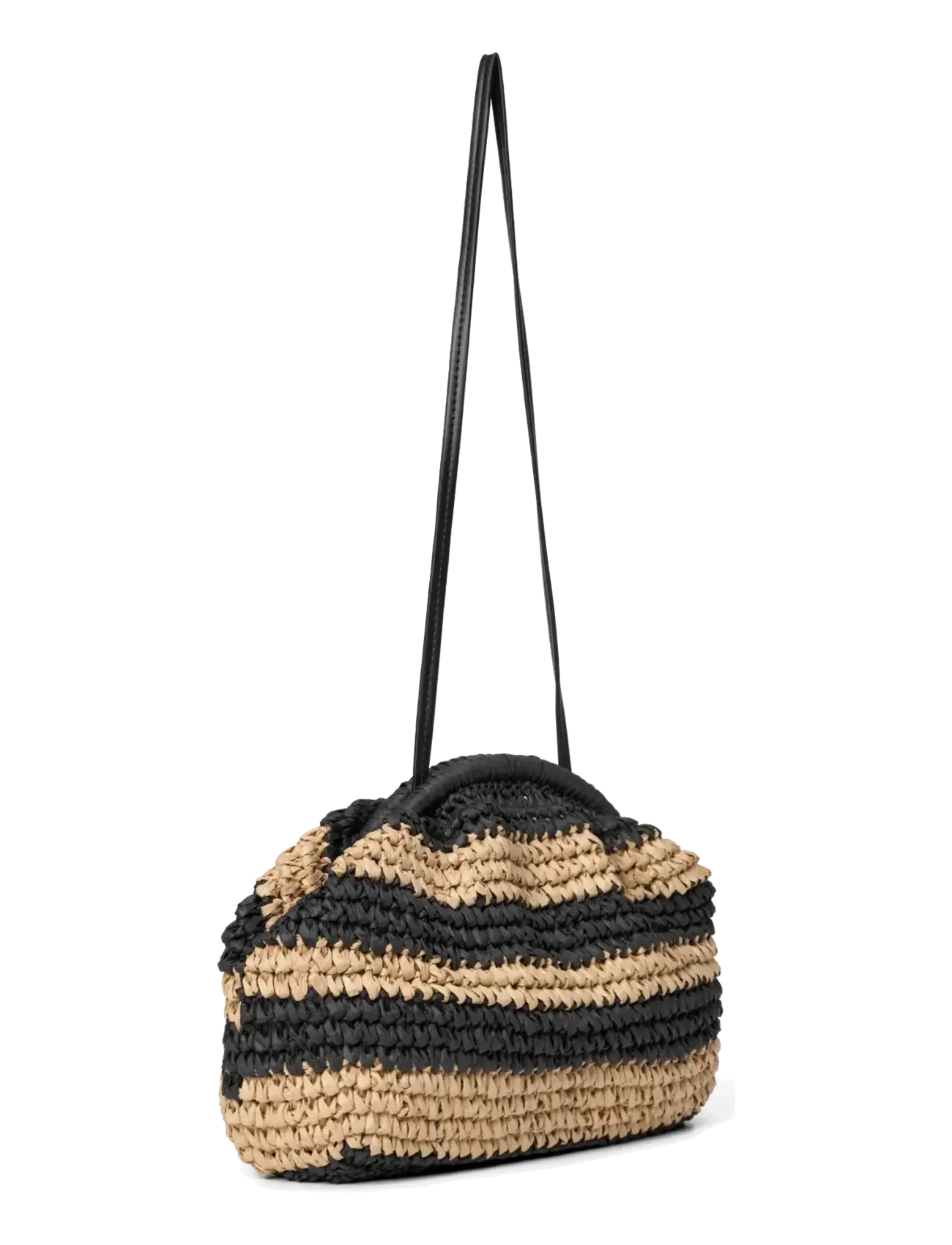 DAY ET - Day Summer Crochet Clutch - crossbody kotid - nature/black - 2