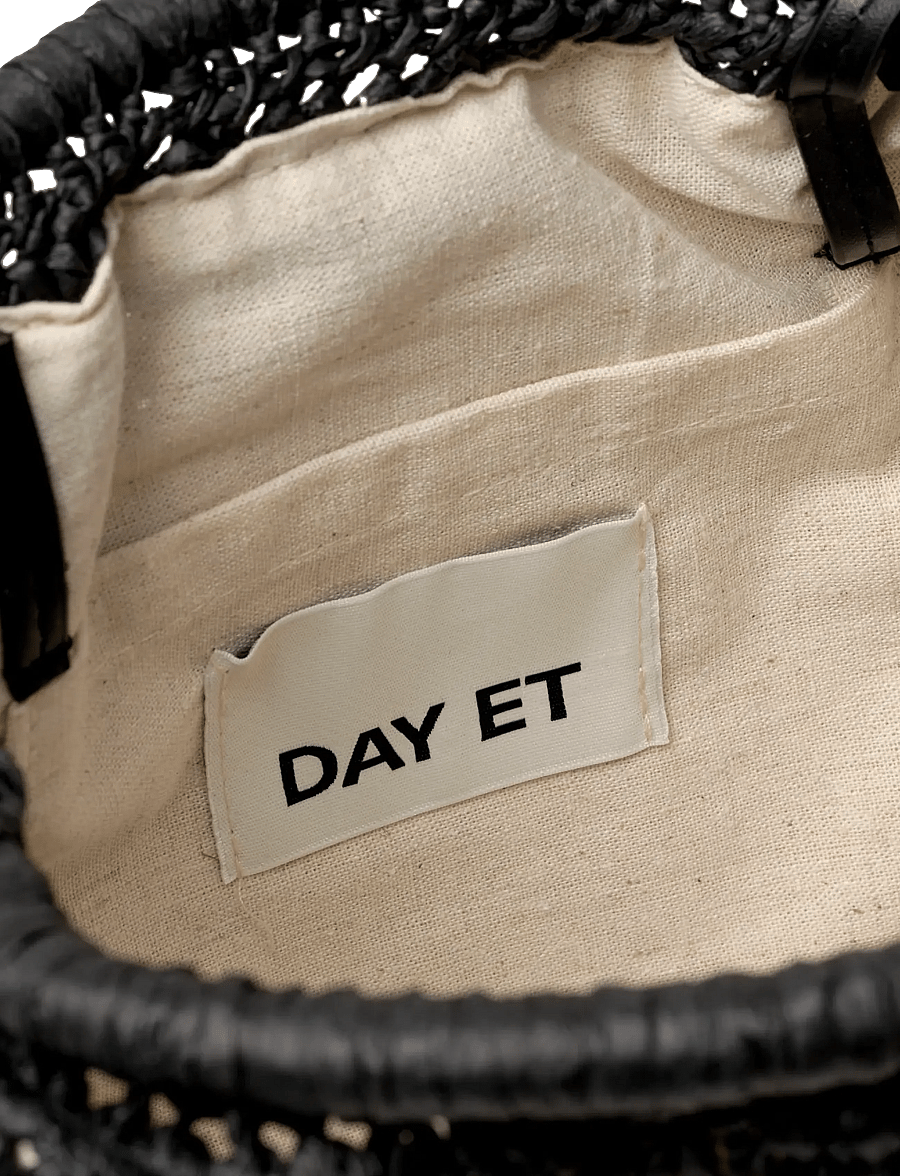 DAY ET - Day Summer Crochet Clutch - Üleõlakotid - nature/black - 3