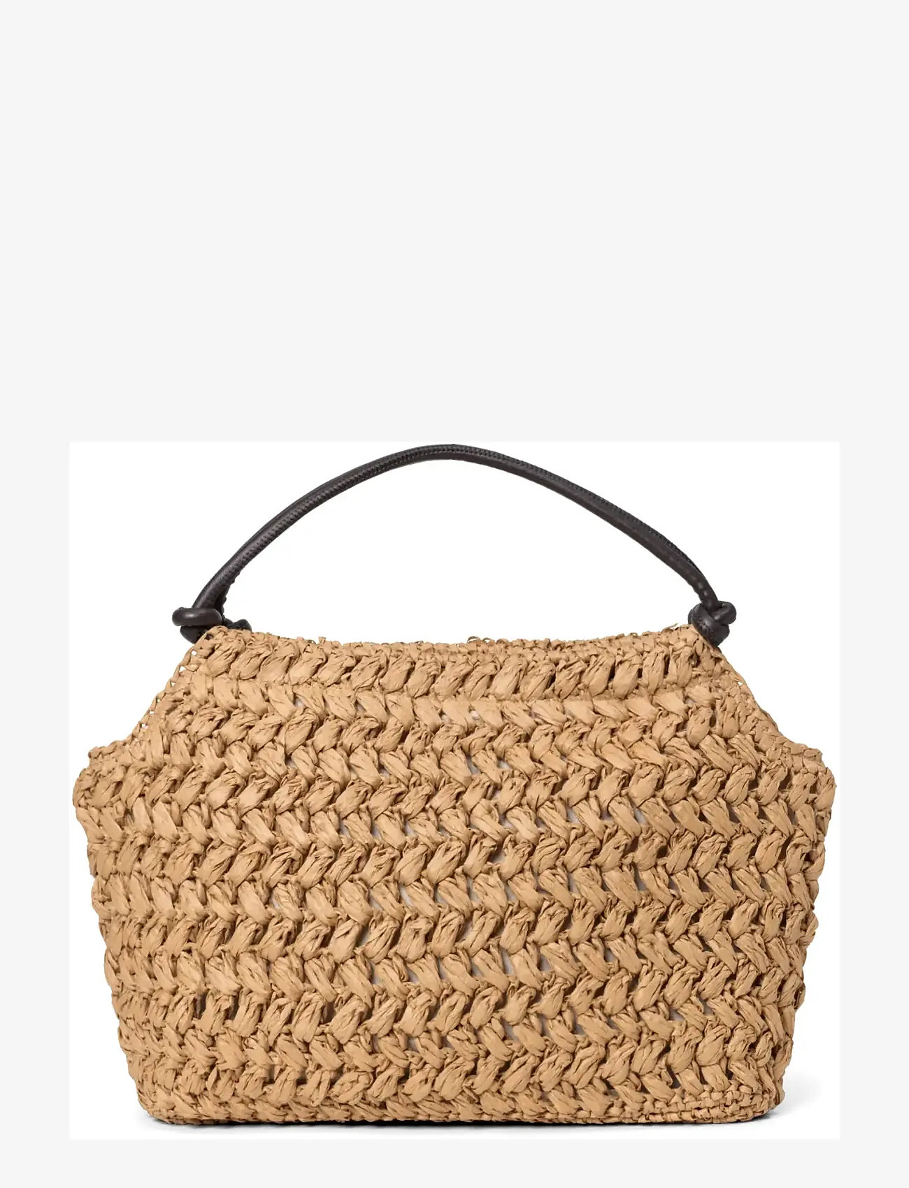 DAY ET - Day Creased Straw Bag S - særlige begivenheder - starfish beige - 0