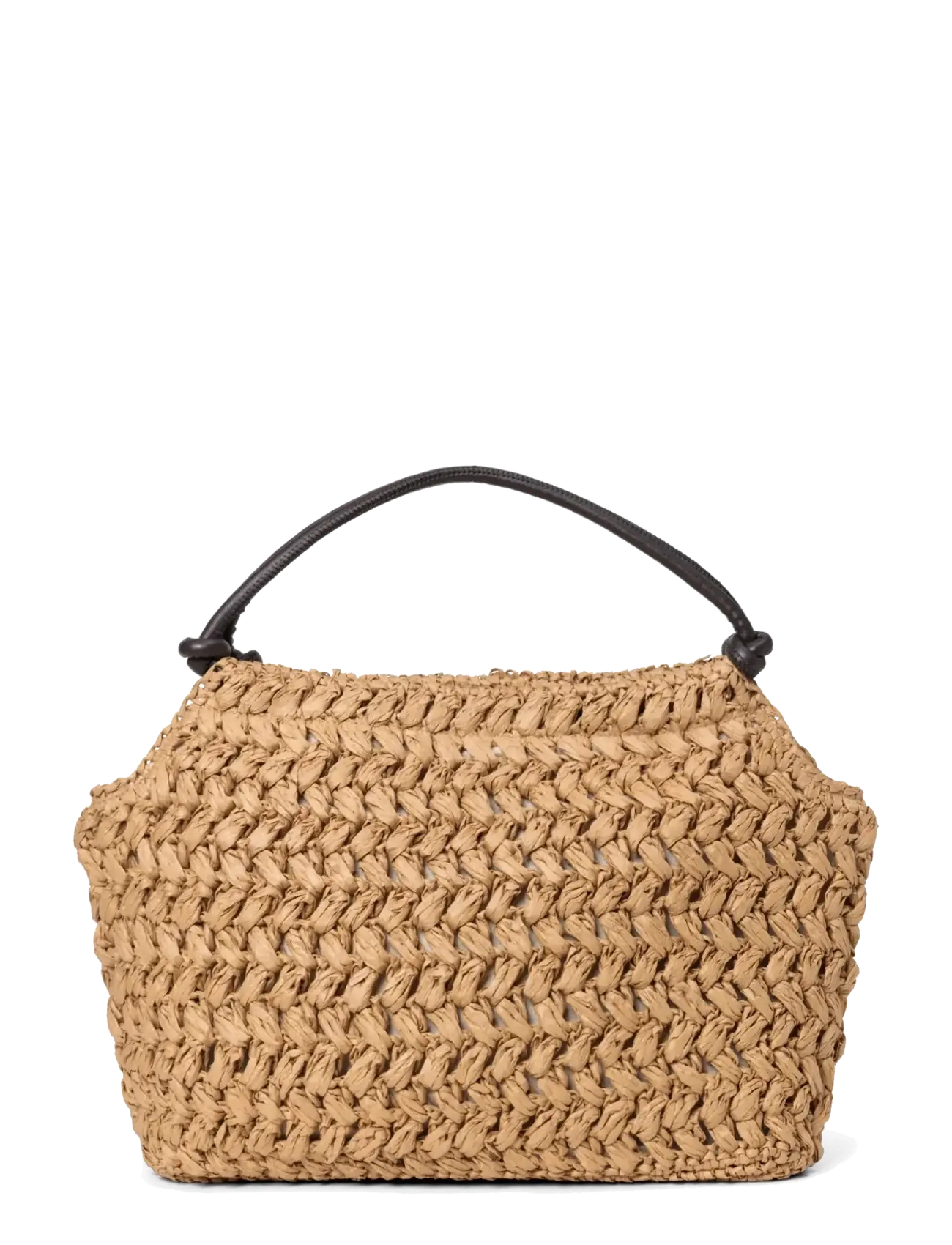 DAY ET Day Creased Straw Bag S - Nouveautes - STARFISH BEIGE / brown