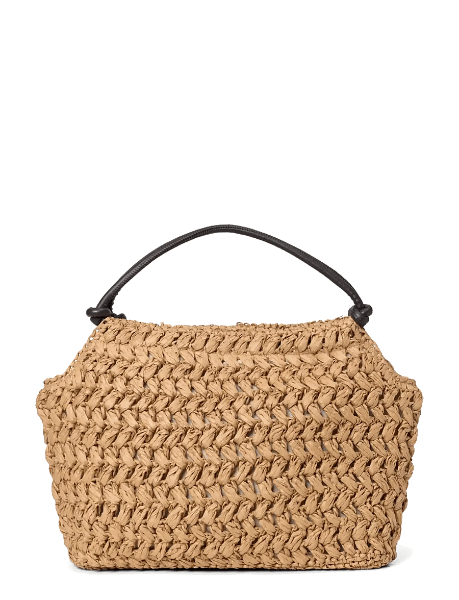 DAY ET - Day Creased Straw Bag S - besondere anlässe - starfish beige - 0