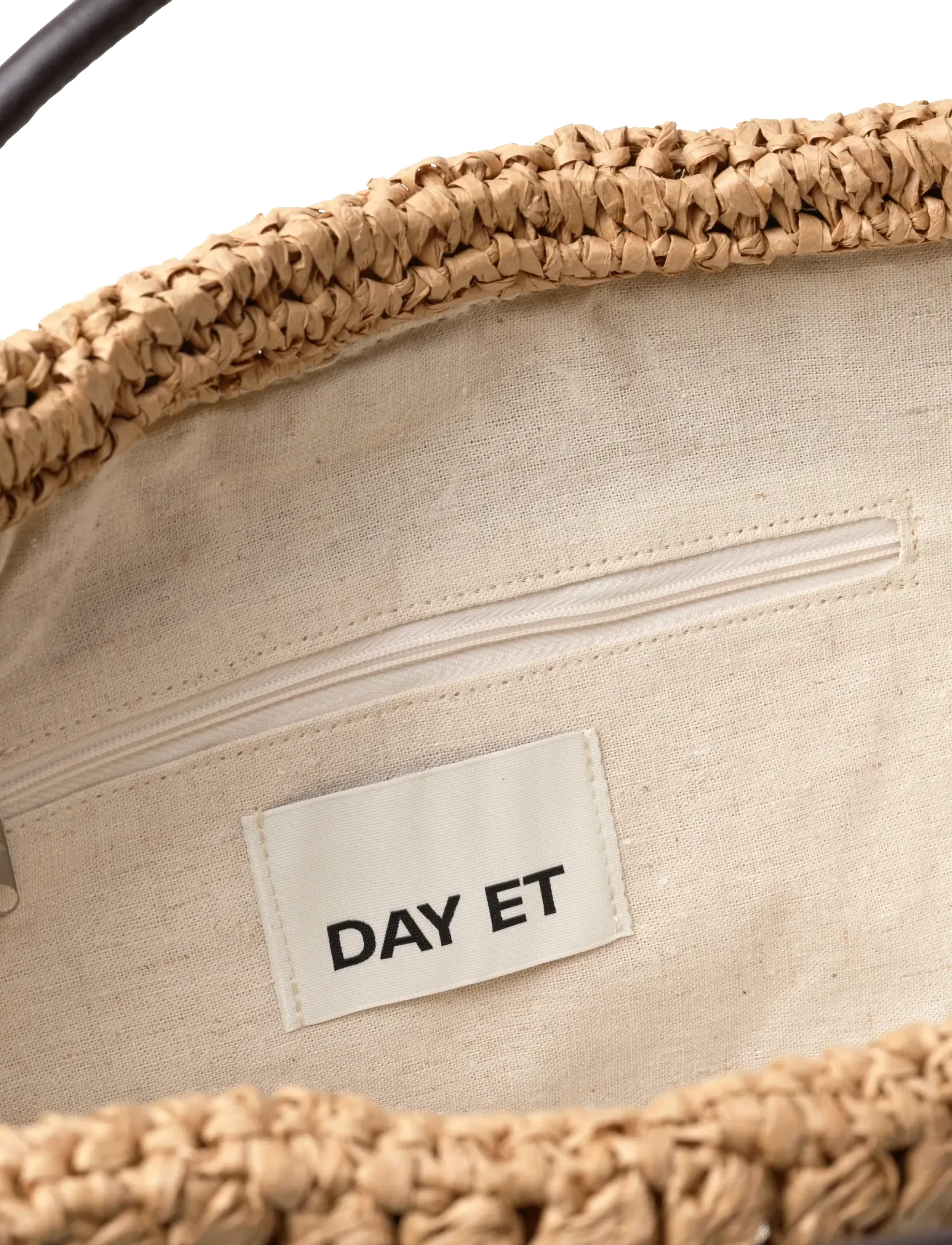 DAY ET - Day Creased Straw Bag S - erilised sündmused - starfish beige - 2