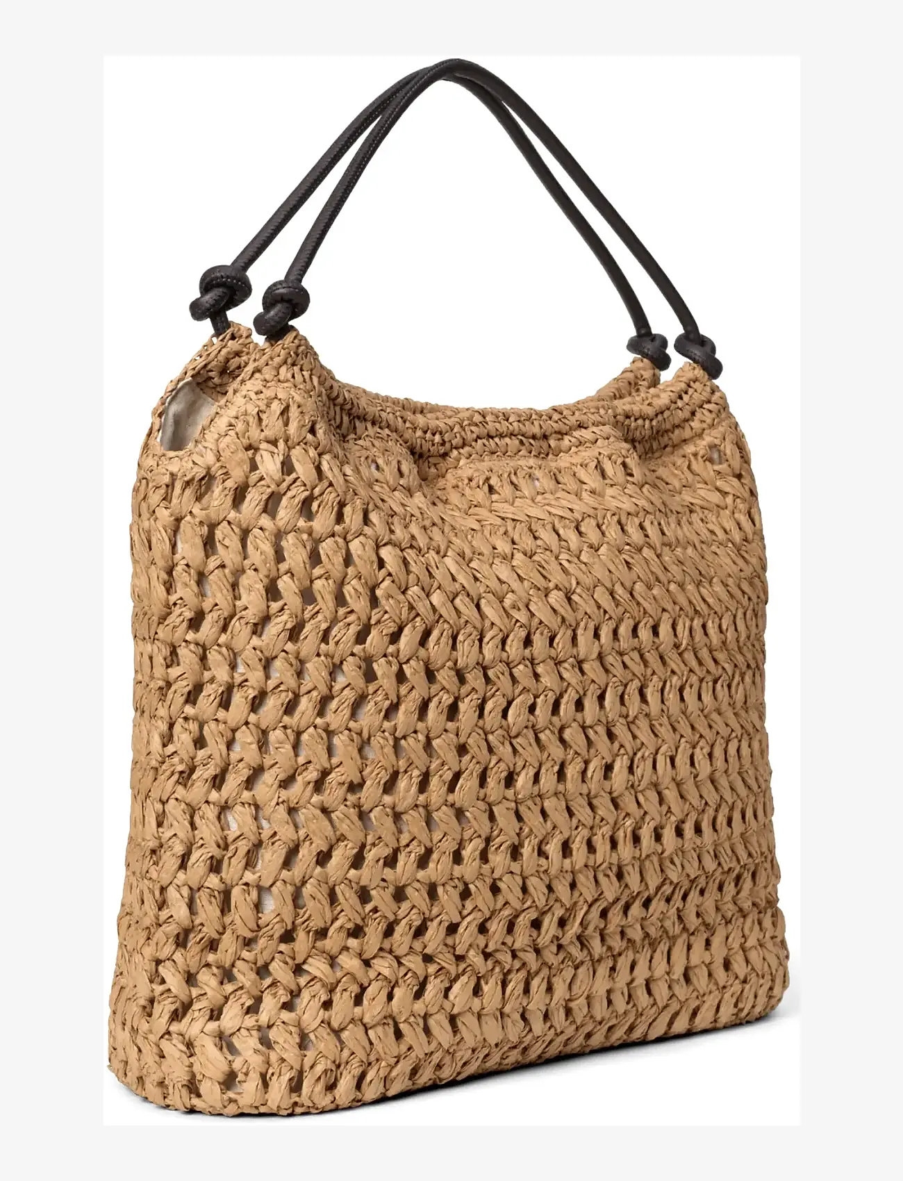 DAY ET - Day Creased Straw Bag - hverdags stil - starfish beige - 2