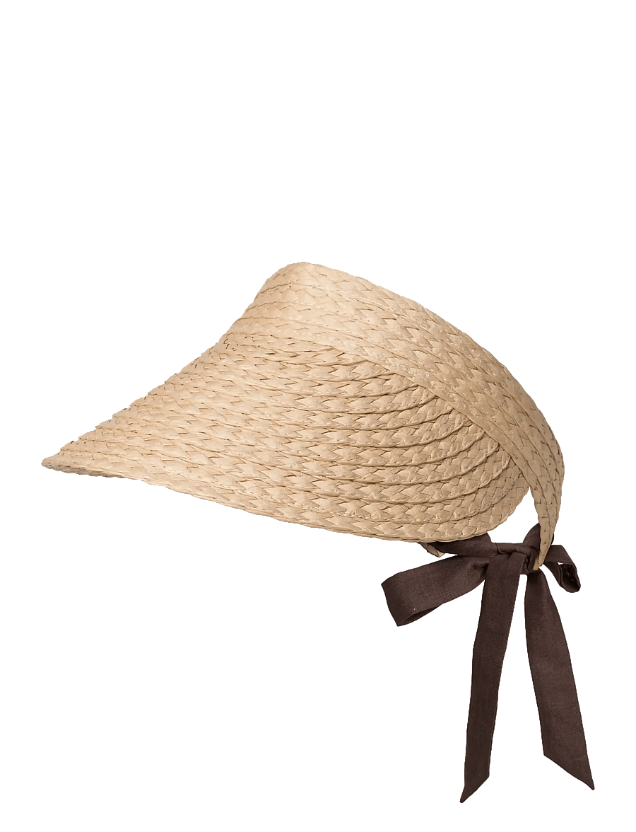 DAY ET - Day Straw Visor - stråhatte - starfish beige - 0