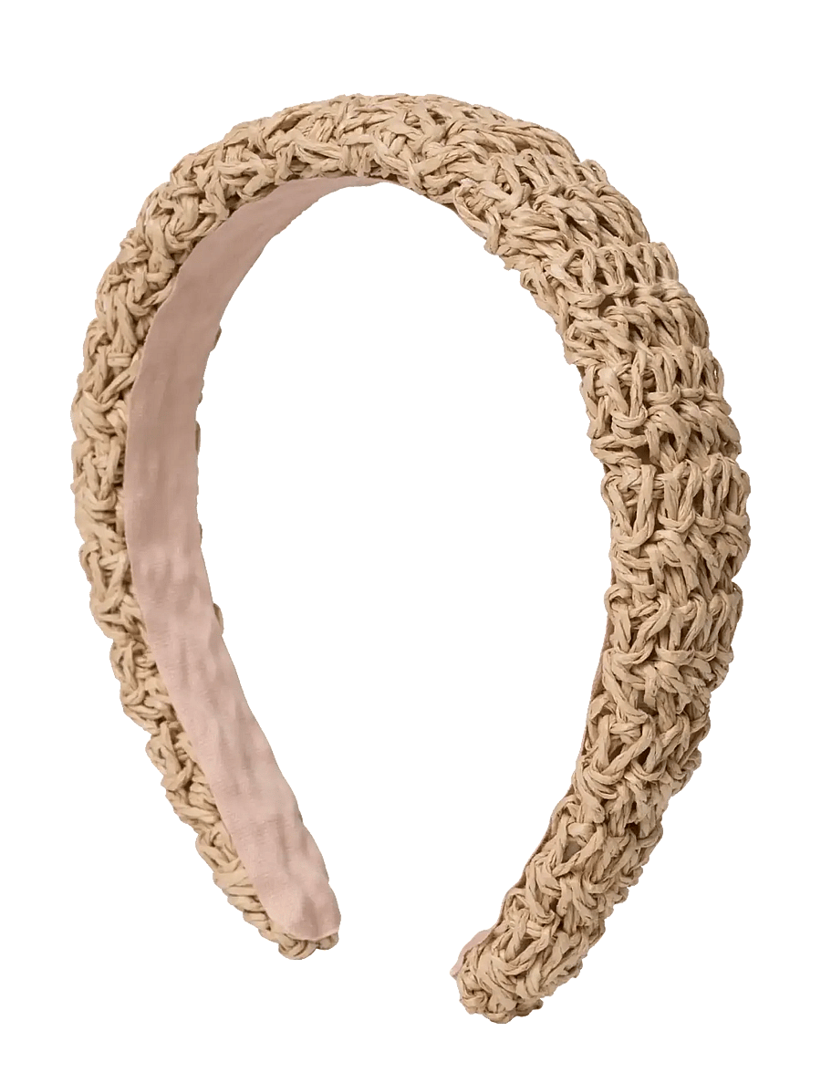 DAY ET - Day Crochet Hair Band - stirnbänder - starfish beige - 0