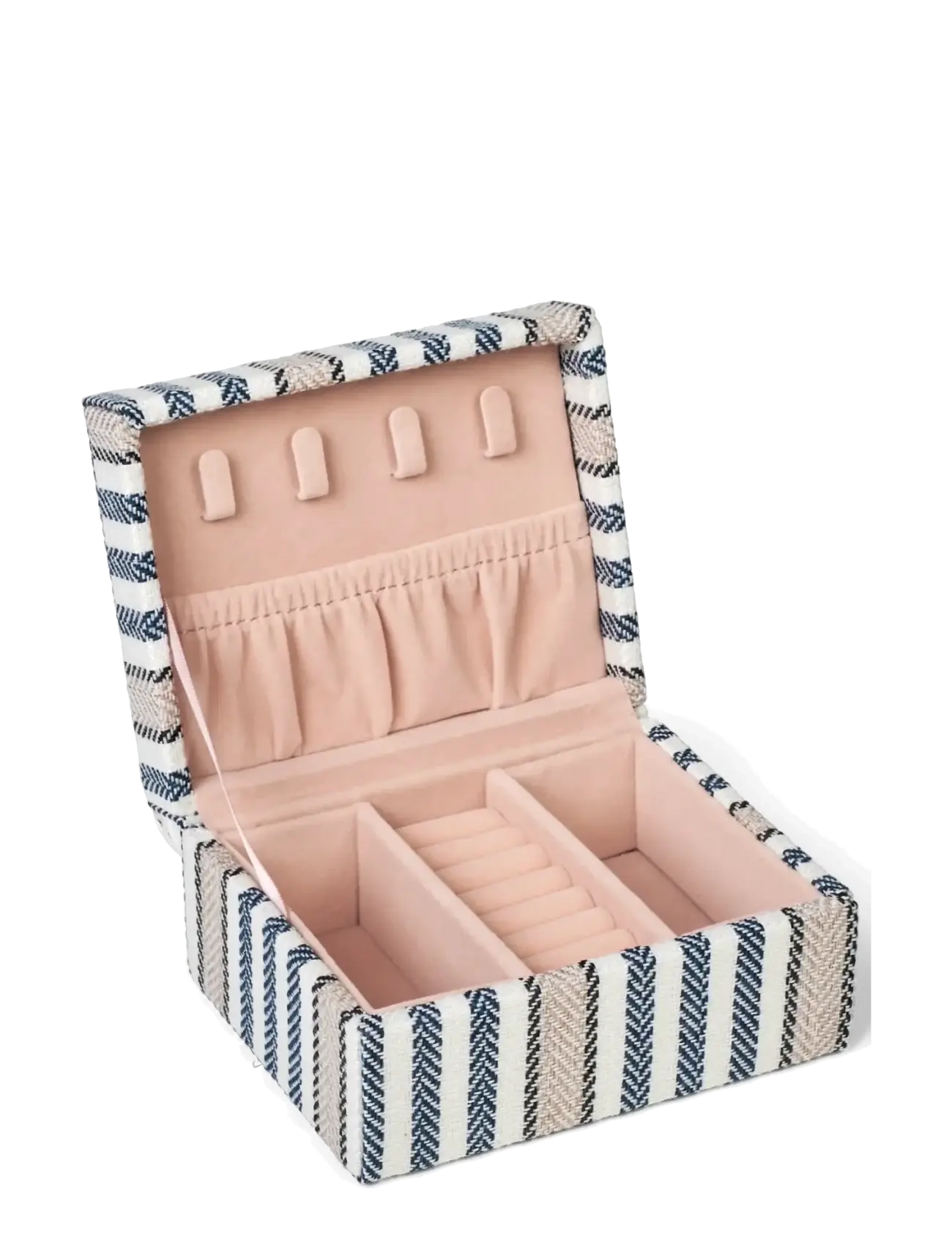 DAY ET - Day Stripes Jewelry Case Small - aufbewahrungsboxen - pastel parchment - 1
