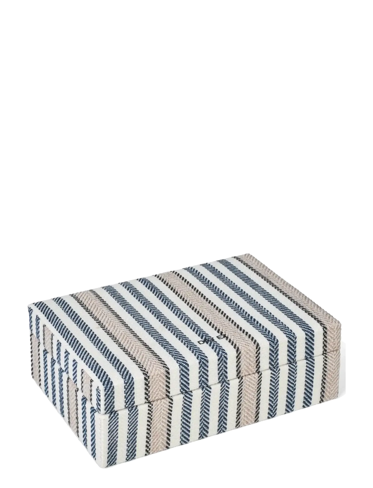 DAY ET Day Stripes Jewelry Case Medium - Nouveautes - PASTEL PARCHMENT / navy