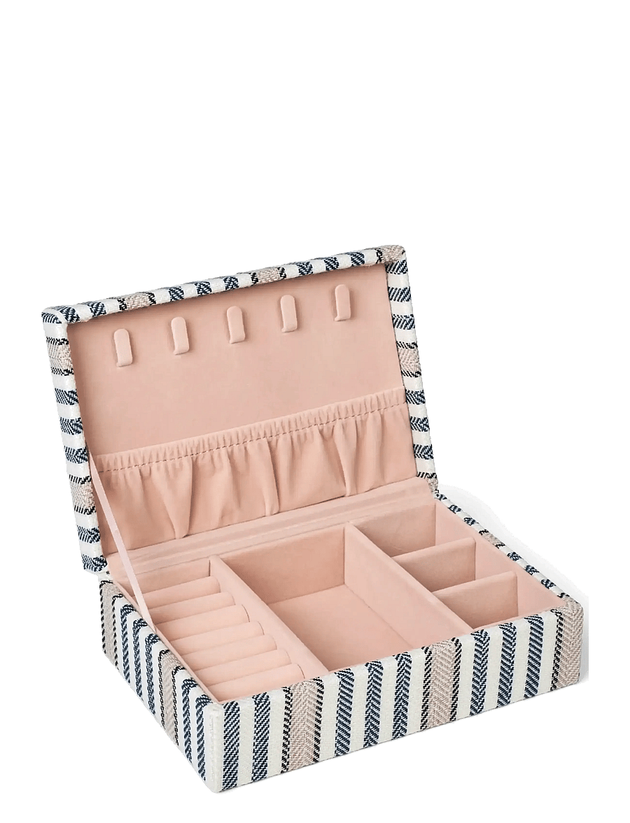 DAY ET - Day Stripes Jewelry Case Medium - smykkeskrin - pastel parchment - 1