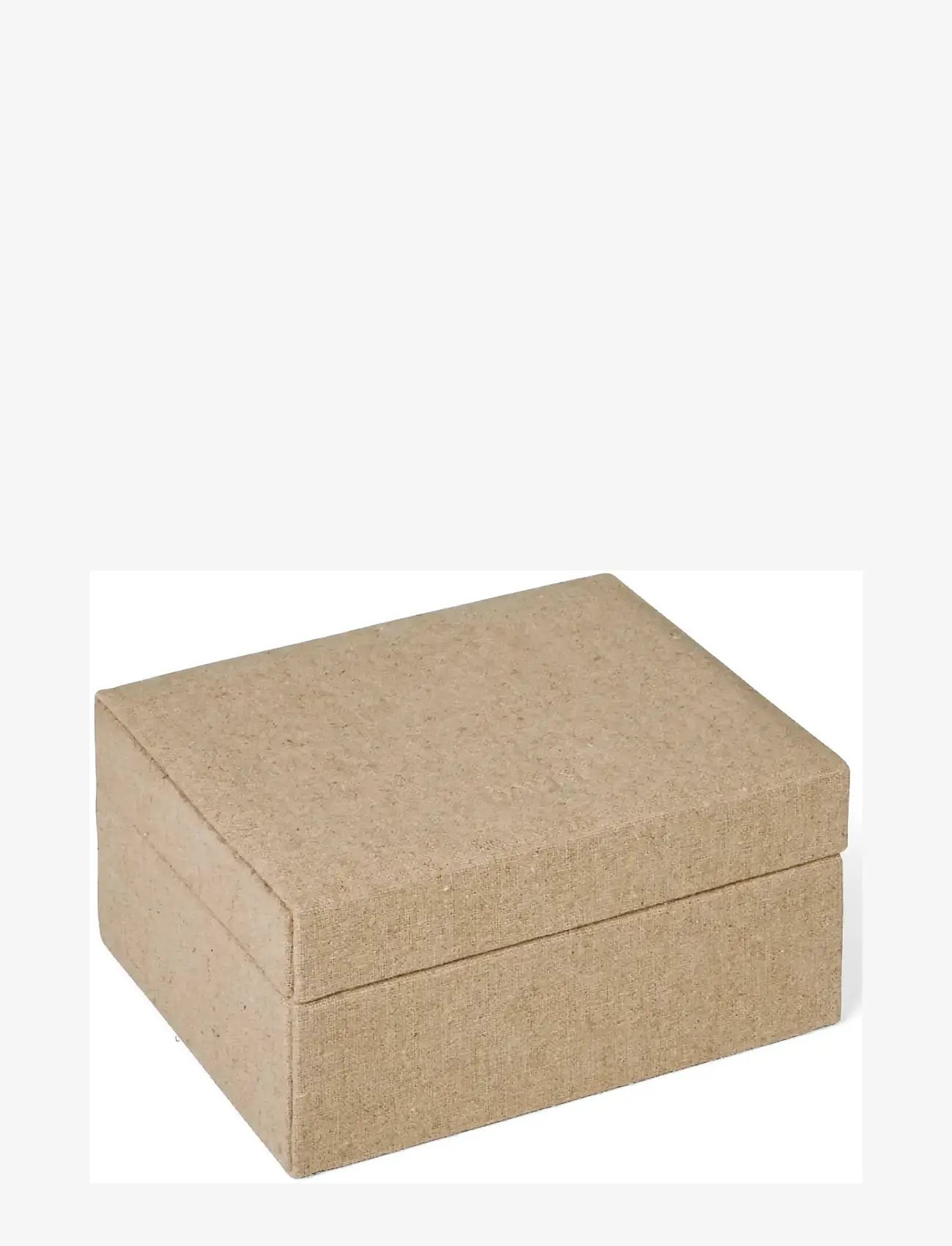 DAY ET - Day Linen Jewelry Case Small - schmuckschatullen - raw linen - 0