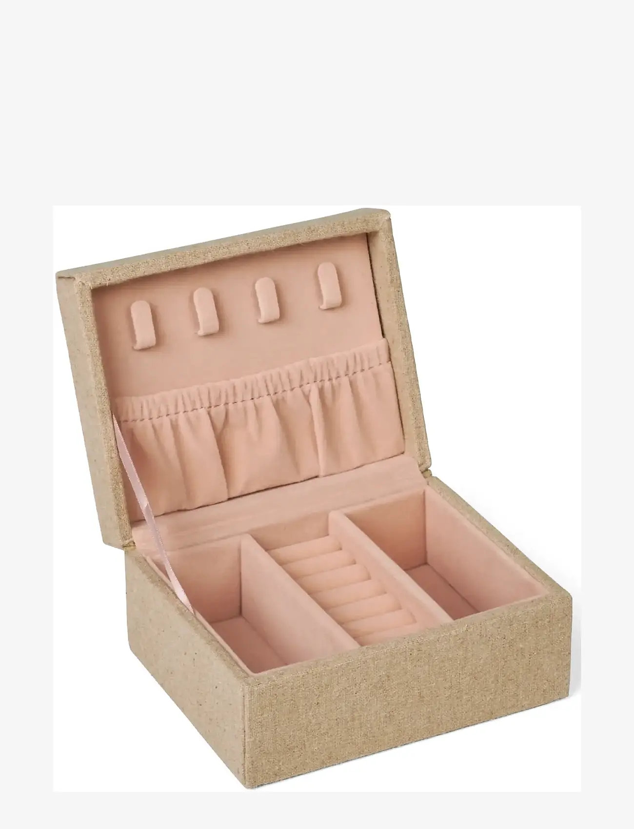 DAY ET - Day Linen Jewelry Case Small - schmuckschatullen - raw linen - 1