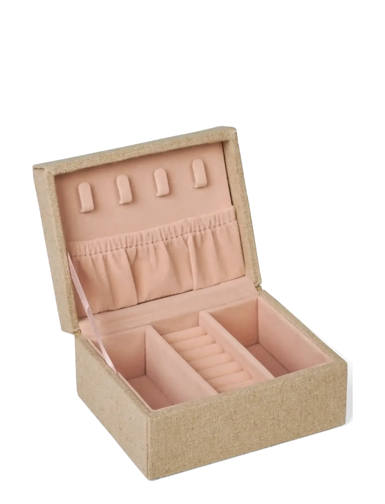 DAY ET - Day Linen Jewelry Case Small - schmuckschatullen - raw linen - 1