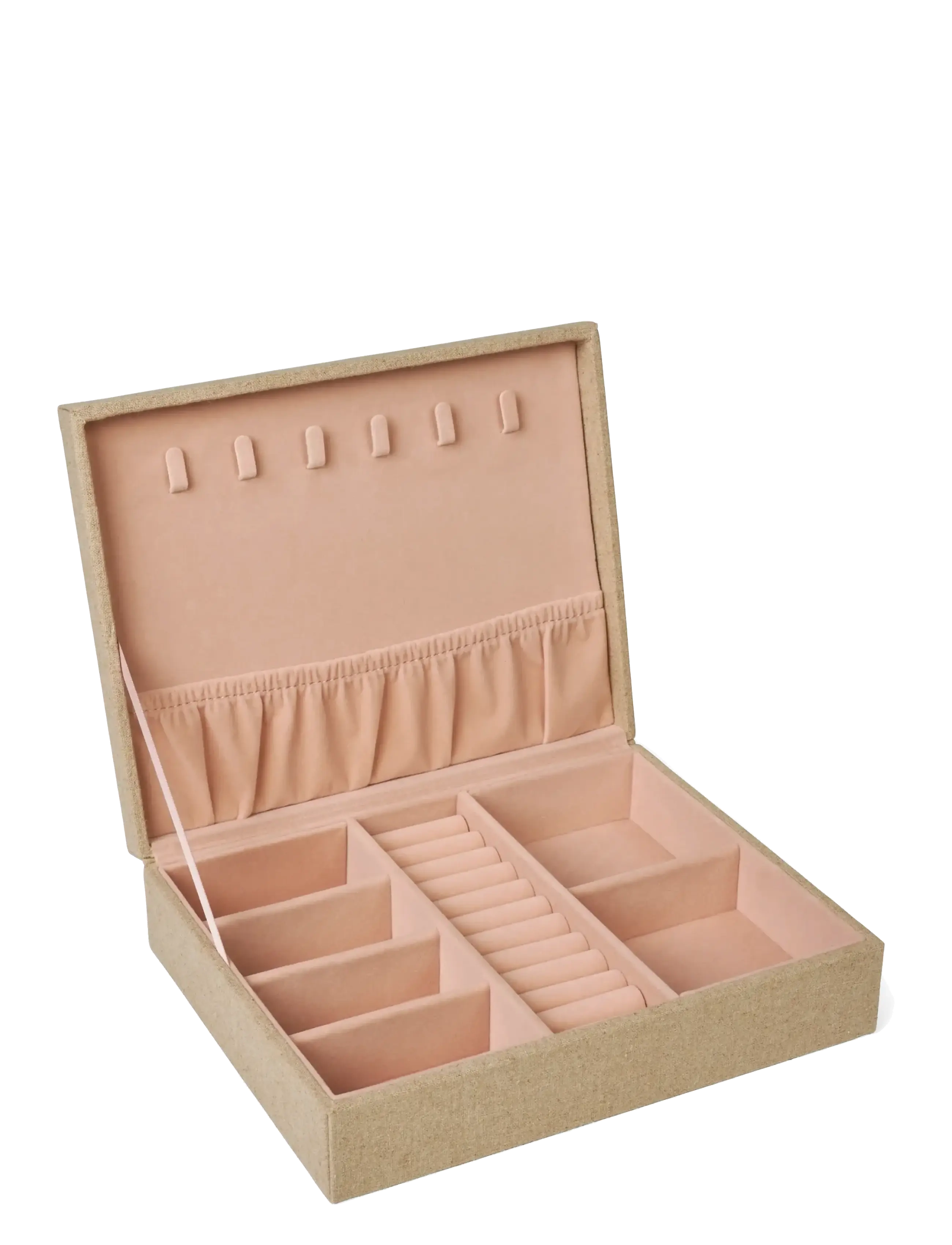 DAY ET - Day Linen Jewelry Case Large - ehtekarbid - raw linen - 2