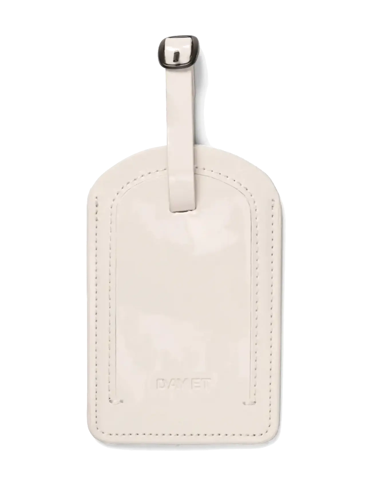 DAY ET Day Patent Luggage Tag - Bags - PASTEL PARCHMENT / cream