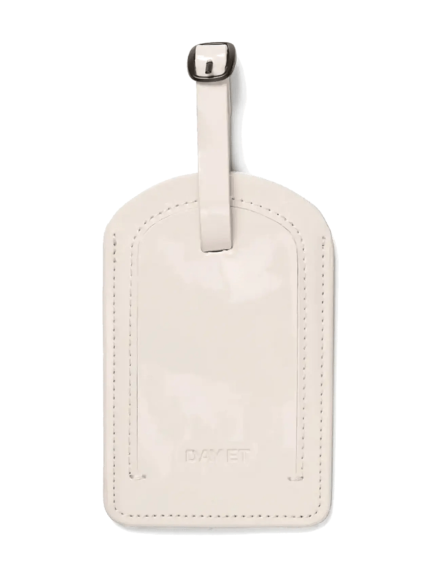 DAY ET - Day Patent Luggage Tag - võtmehoidjad ja kotiripatsid - pastel parchment - 0