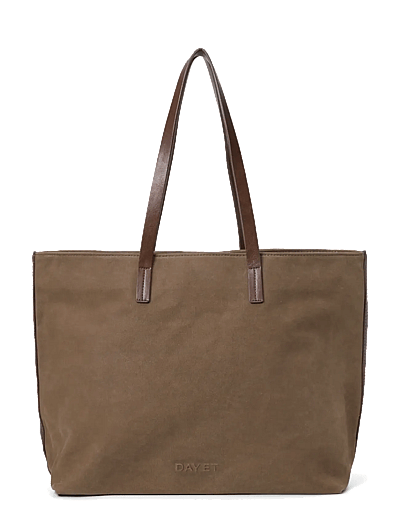 Day Waxed Cotton Work Bag - Skuldertasker