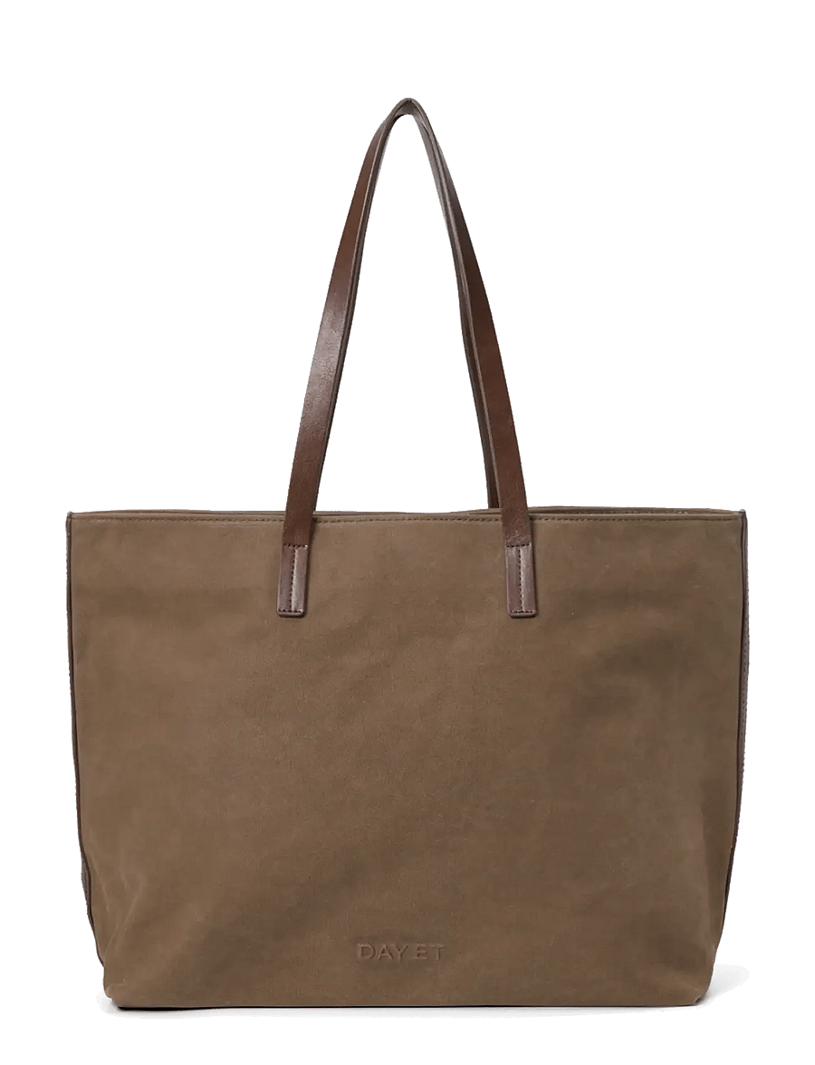 DAY ET - Day Waxed Cotton Work Bag - ietilpīgas somas - major brown - 0