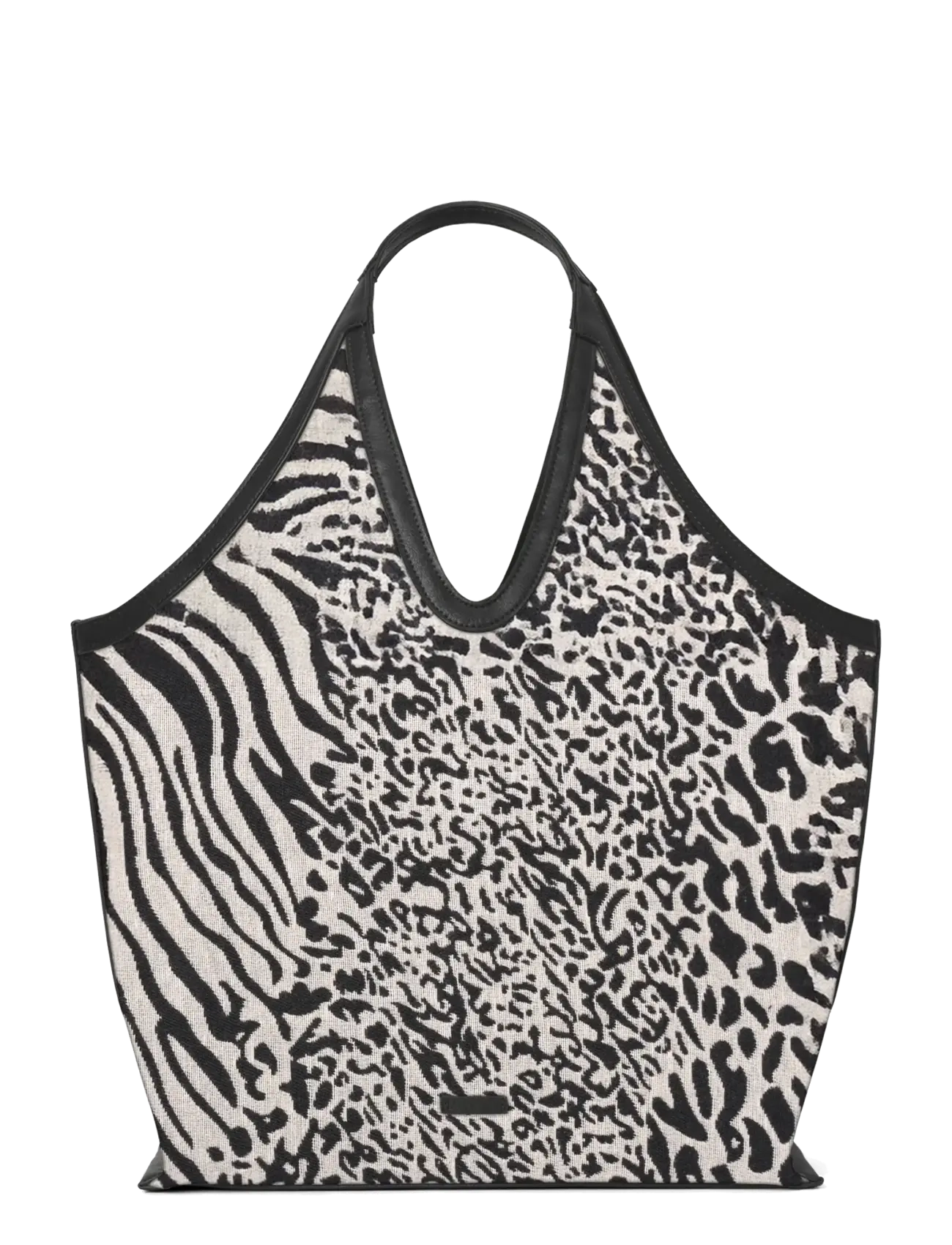 DAY ET Day Snow Leo Icon Tote - Skuldertasker - BLACK / black