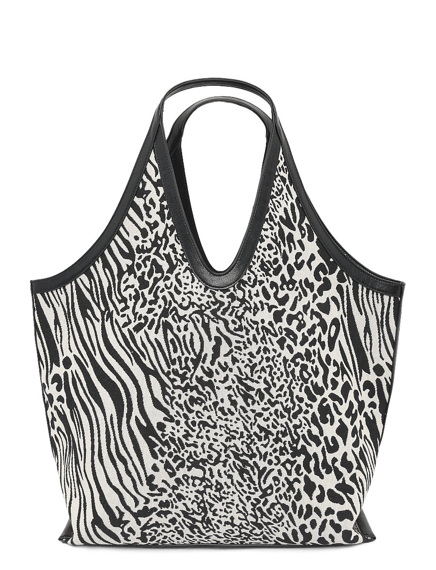 DAY ET - Day Snow Leo Icon Tote - shoppere - black - 0