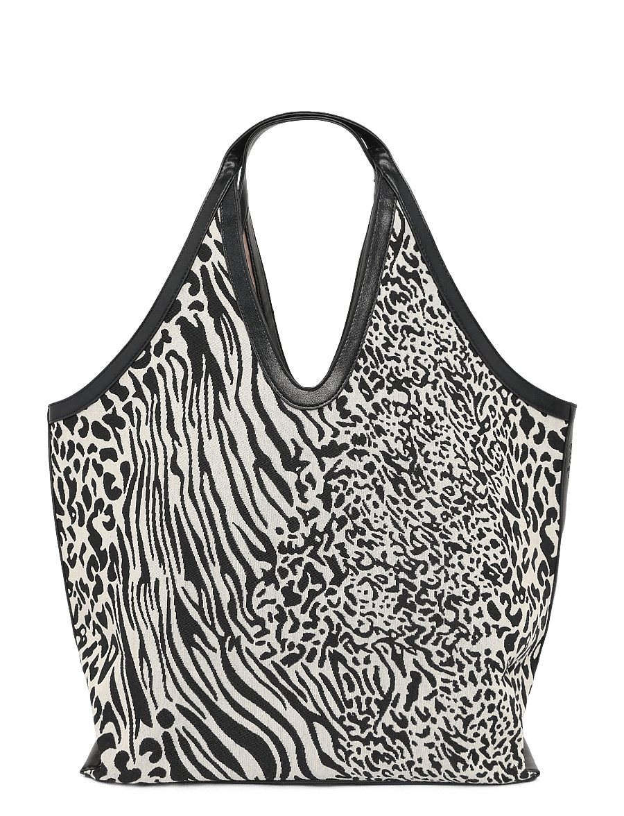 DAY ET - Day Snow Leo Icon Tote - shoppere - black - 1