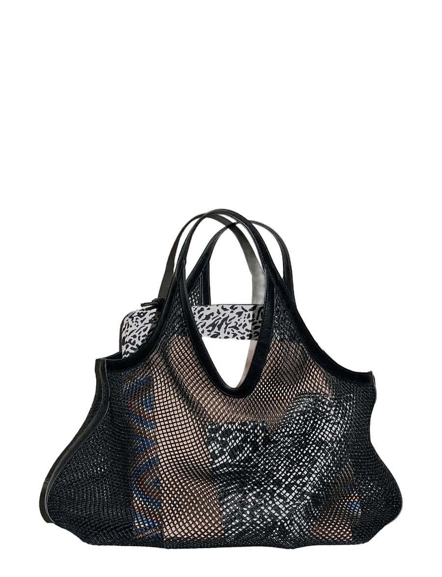 DAY ET - Day Signature Mesh Icon Tote - shoppere - black - 1