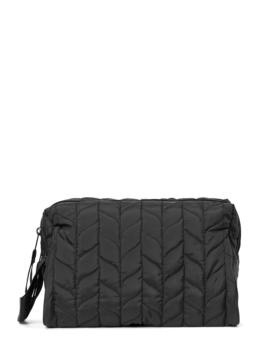 DAY ET - Day RE-Q Leaf Washbag L - kosmetiktaschen - black - 0