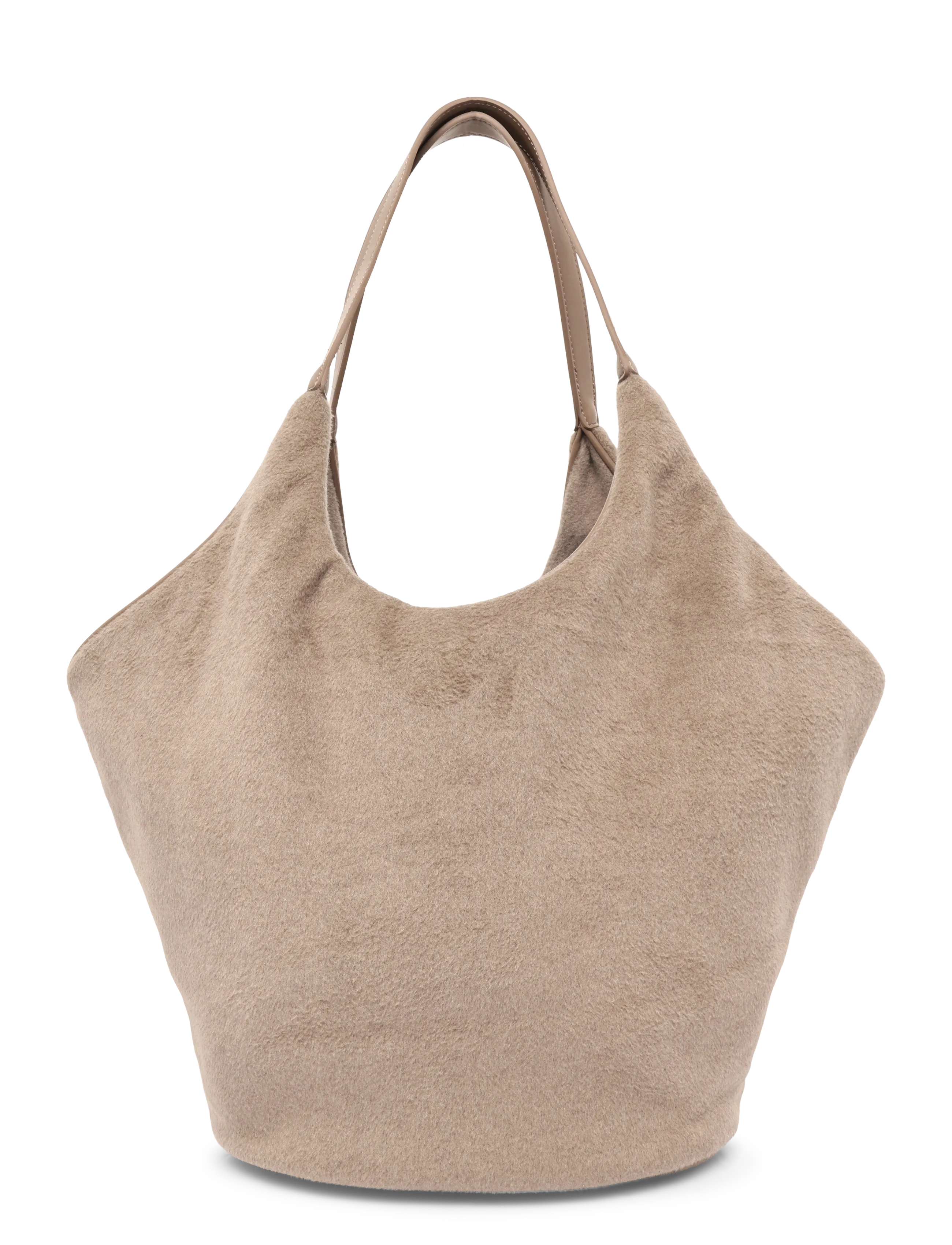 DAY ET - Day Woolen Shoulder Bag - tote bags - chocolate chip - 1