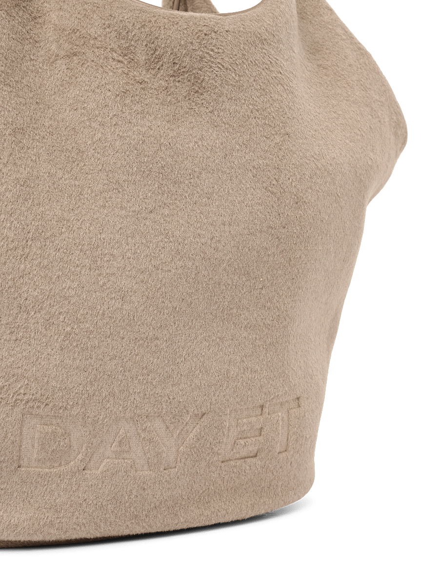 DAY ET - Day Woolen Shoulder Bag - tote bags - chocolate chip - 2