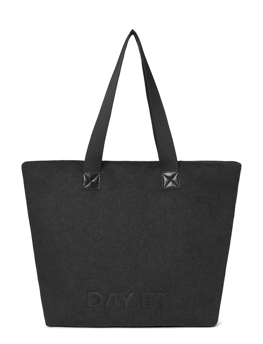 DAY ET - Day Woolen Bag - shopper - dark grey mel - 0