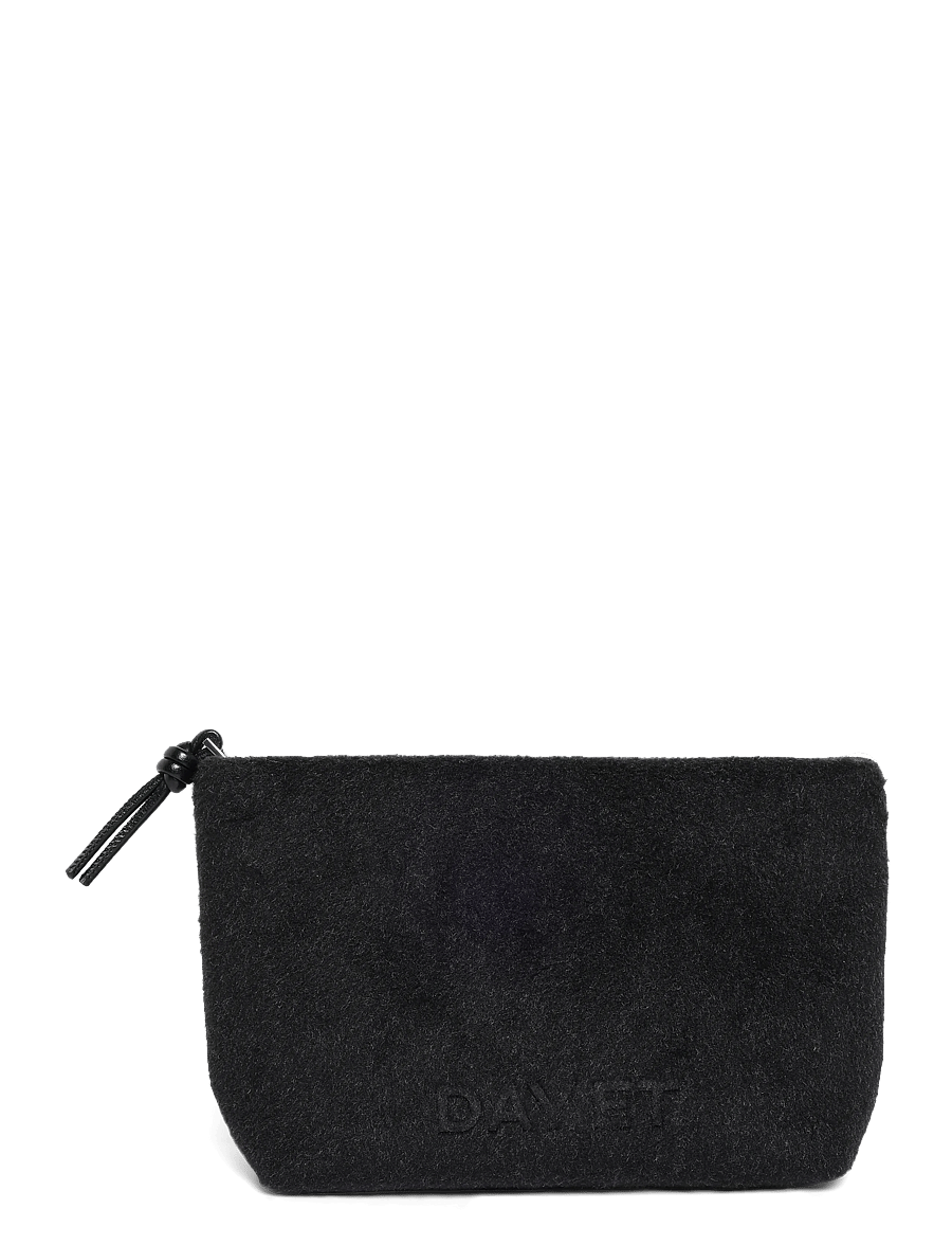 DAY ET - Day Woolen Pouch - special occasions - dark grey mel - 0