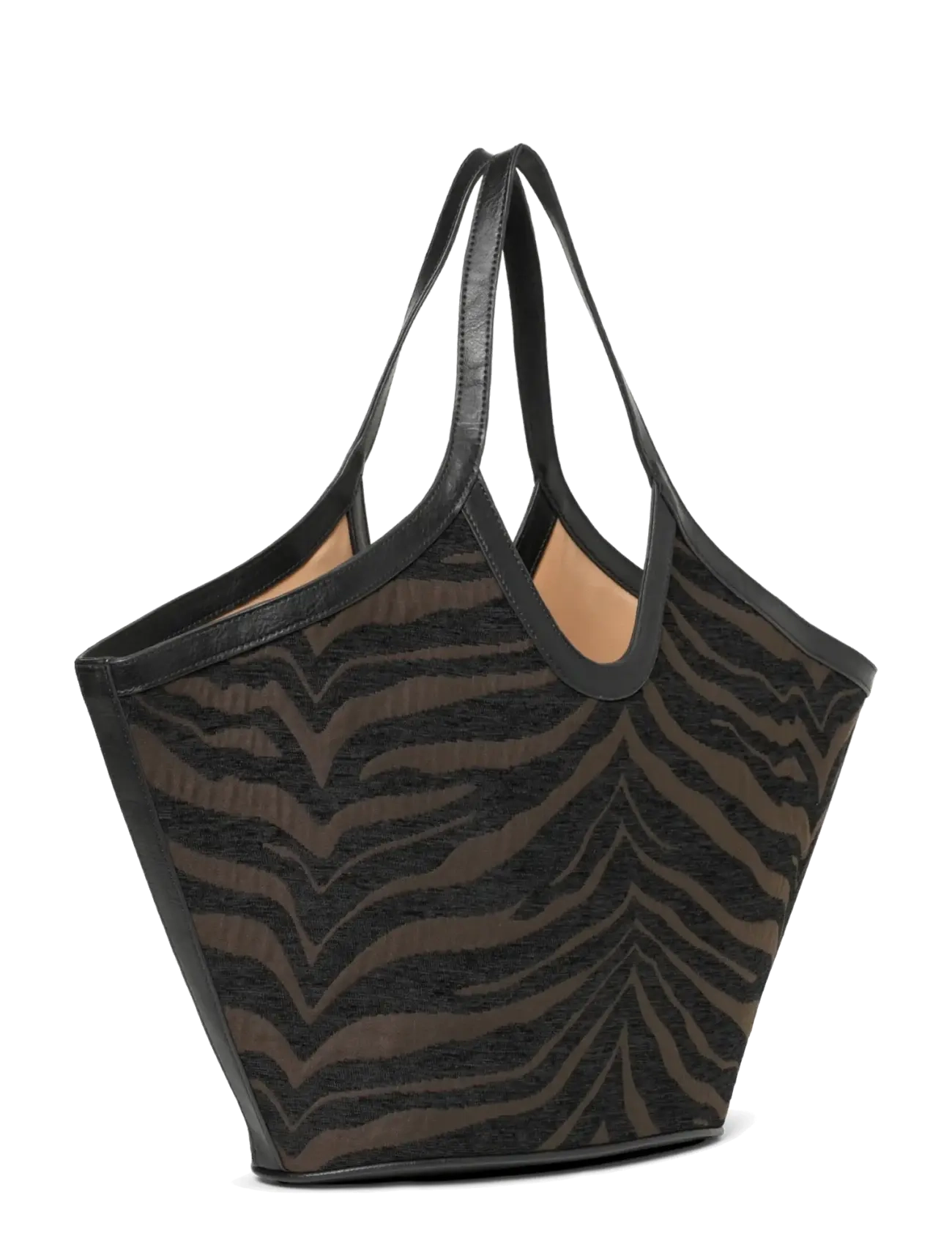DAY ET - Day Zebra Work Tote - coffee bean - 2