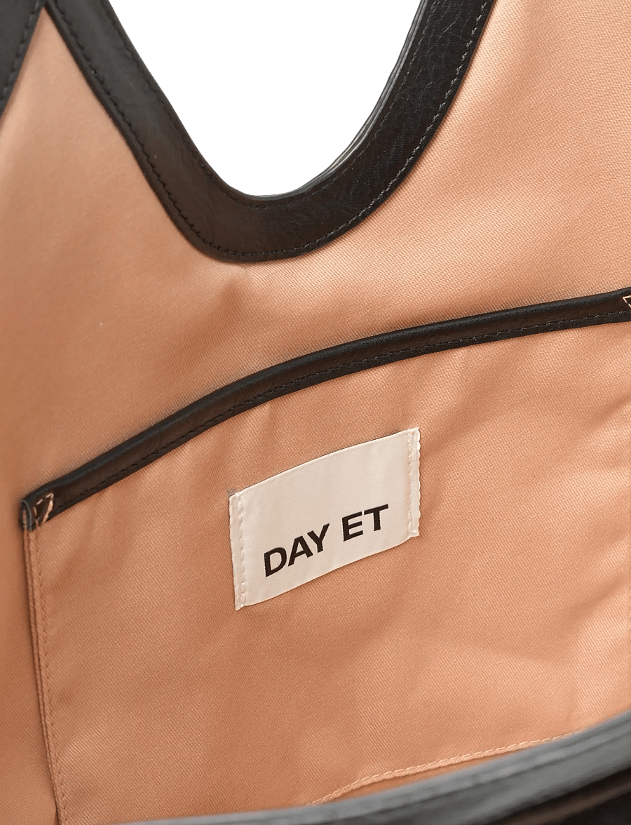 DAY ET - Day Zebra Work Tote - coffee bean - 3