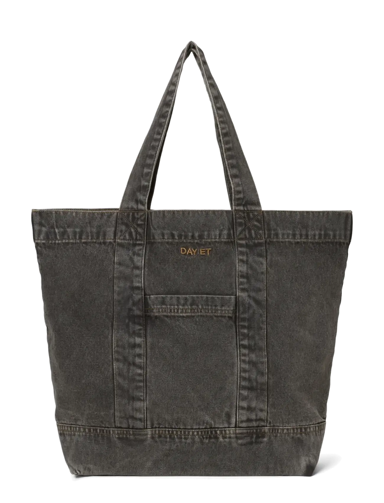DAY ET Day Washed Denim Bag - Everyday Style - GRAY DENIM / grey